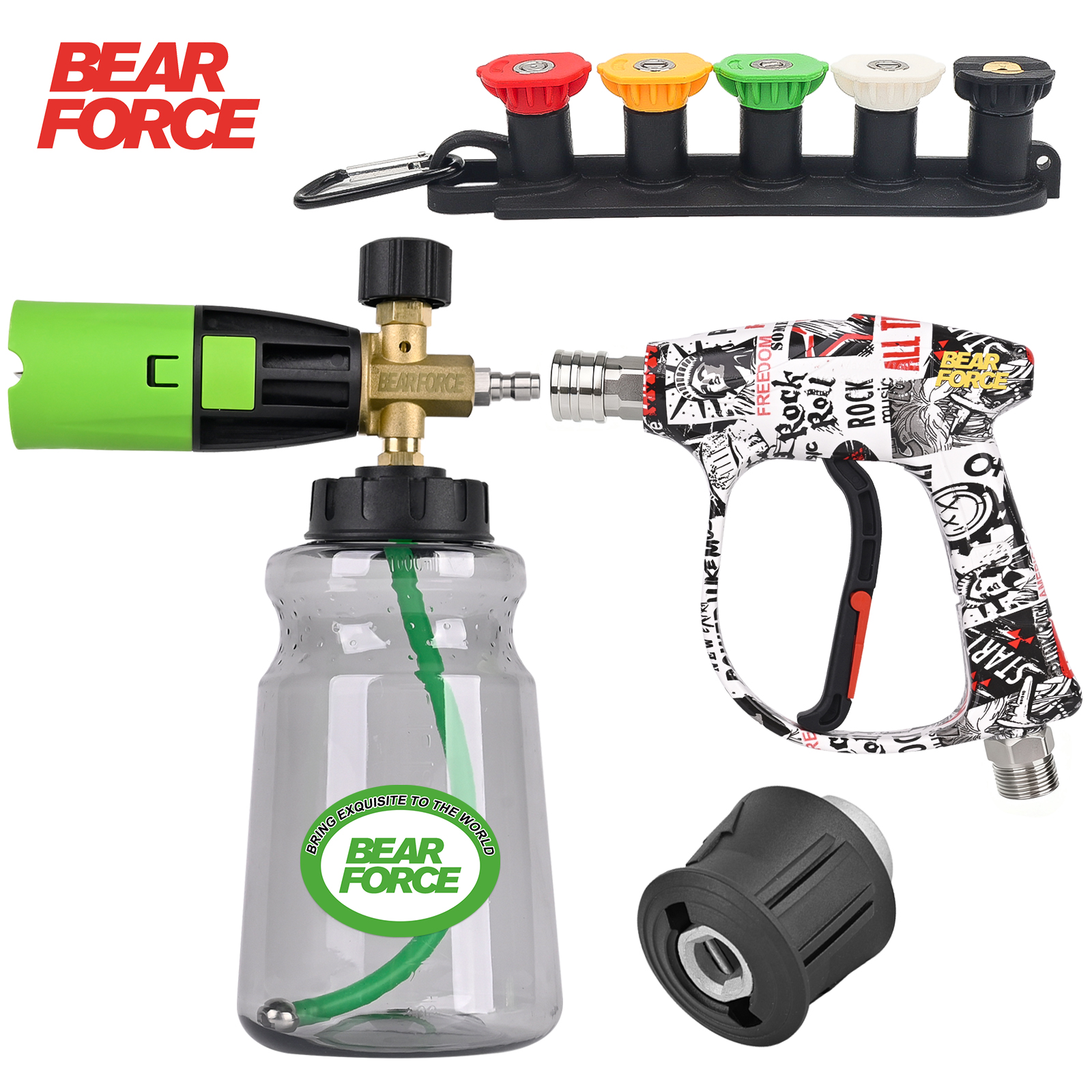 Pressure Washer Foam Gun - BEAR FORCE Pressure Washer Foam Cannon