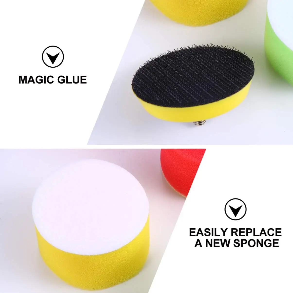 5/16 Pcs 2 Inch Polishing Spon - Polish Pad Set Buffer recensione e prezzo