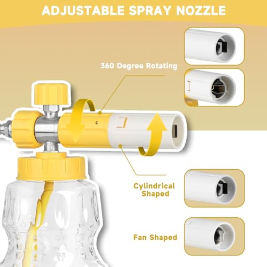 Foam Cannon for Pressure Washe - Foam Cannon Car Wash recensione e prezzo