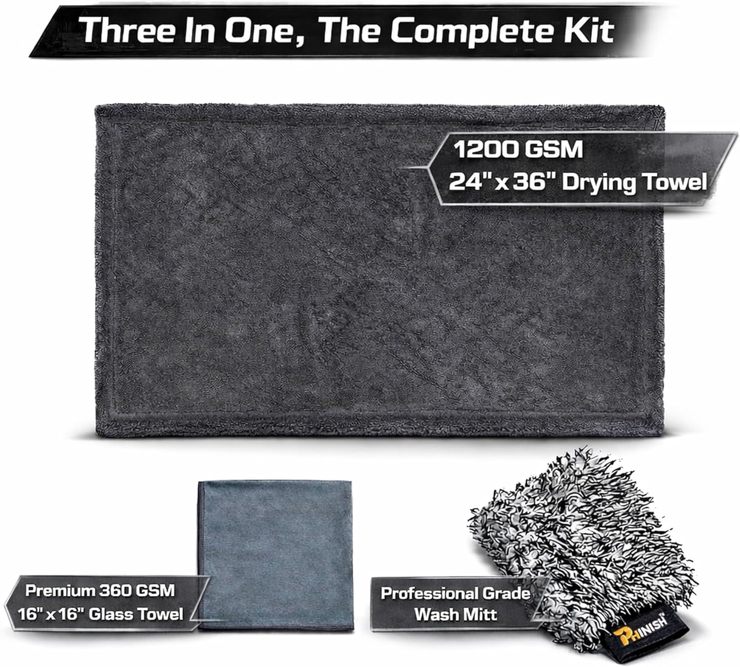 24x36 Car Drying Towel 1200 GS - Microfiber Towel Detailing recensione e prezzo