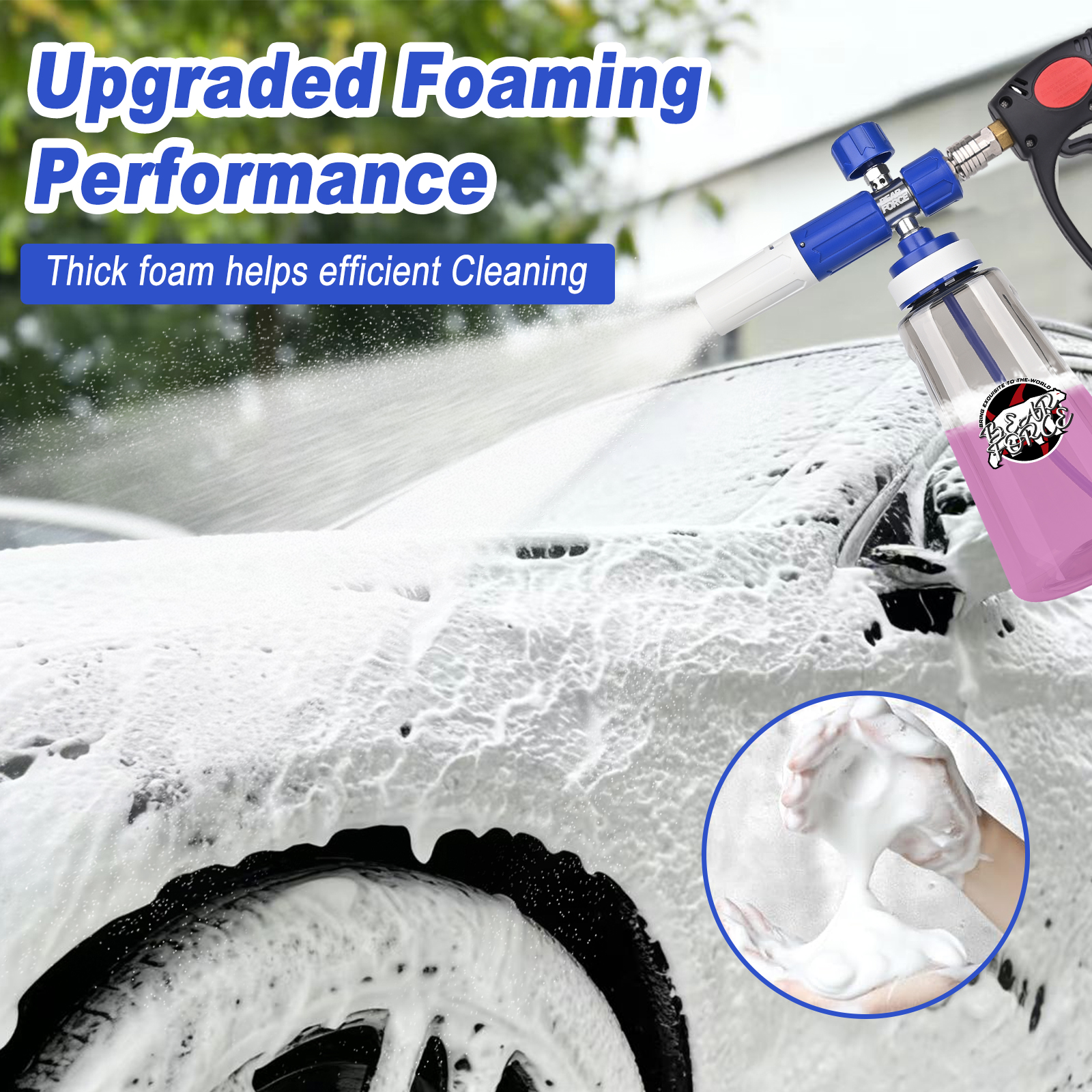 Pressure Washer Upgraded Foam  - Foam Cannon Car Wash recensione e prezzo