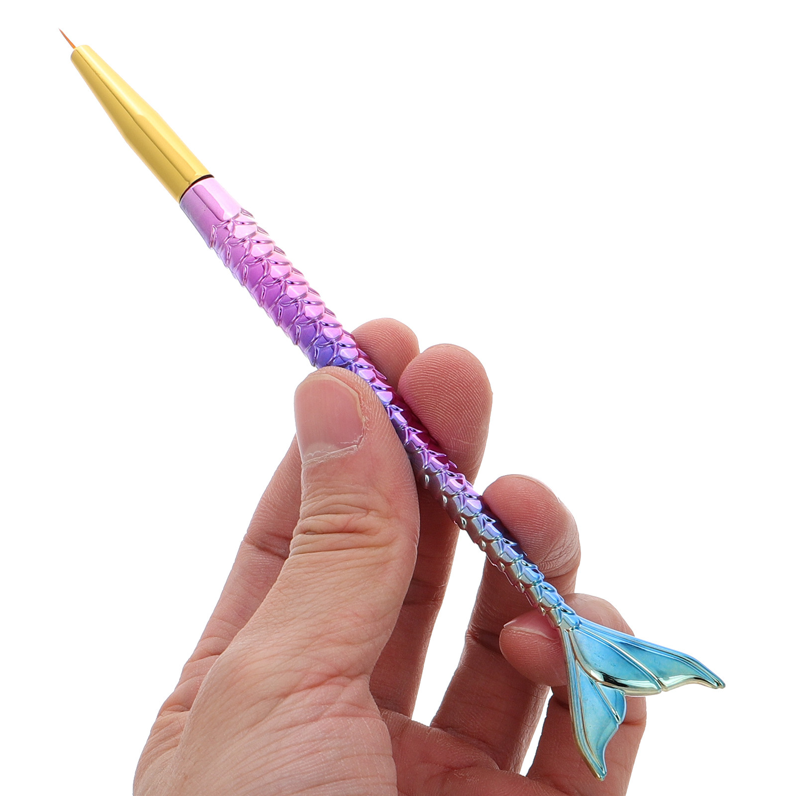 3Pcs Mermaid Tail Nail Art Lin - Detailing Brush Set recensione e prezzo