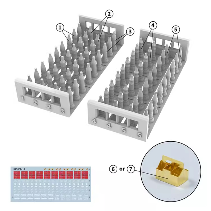 1:35 Scale Water Bottle Soft D - Interior Detailing Kit recensione e prezzo