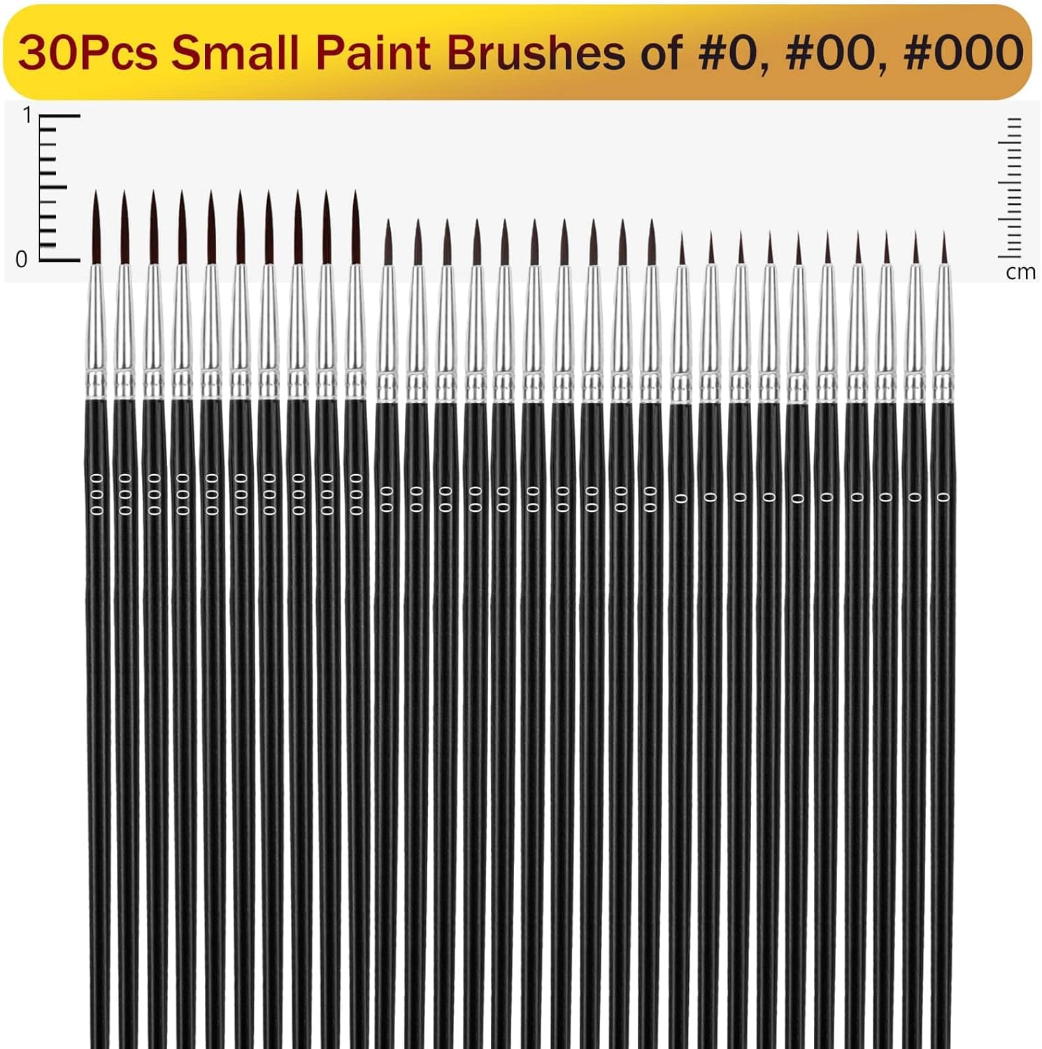 30 Pcs Fine Detail Paint Brush - Detailing Brush Set recensione e prezzo