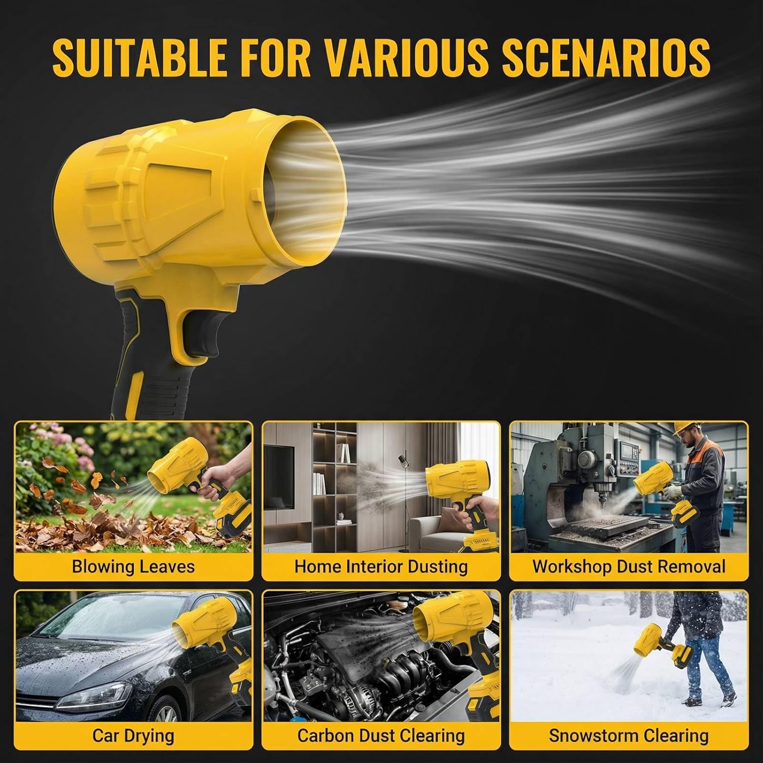 Wireless blower brushless turb - Dryer Car Blower recensione e prezzo