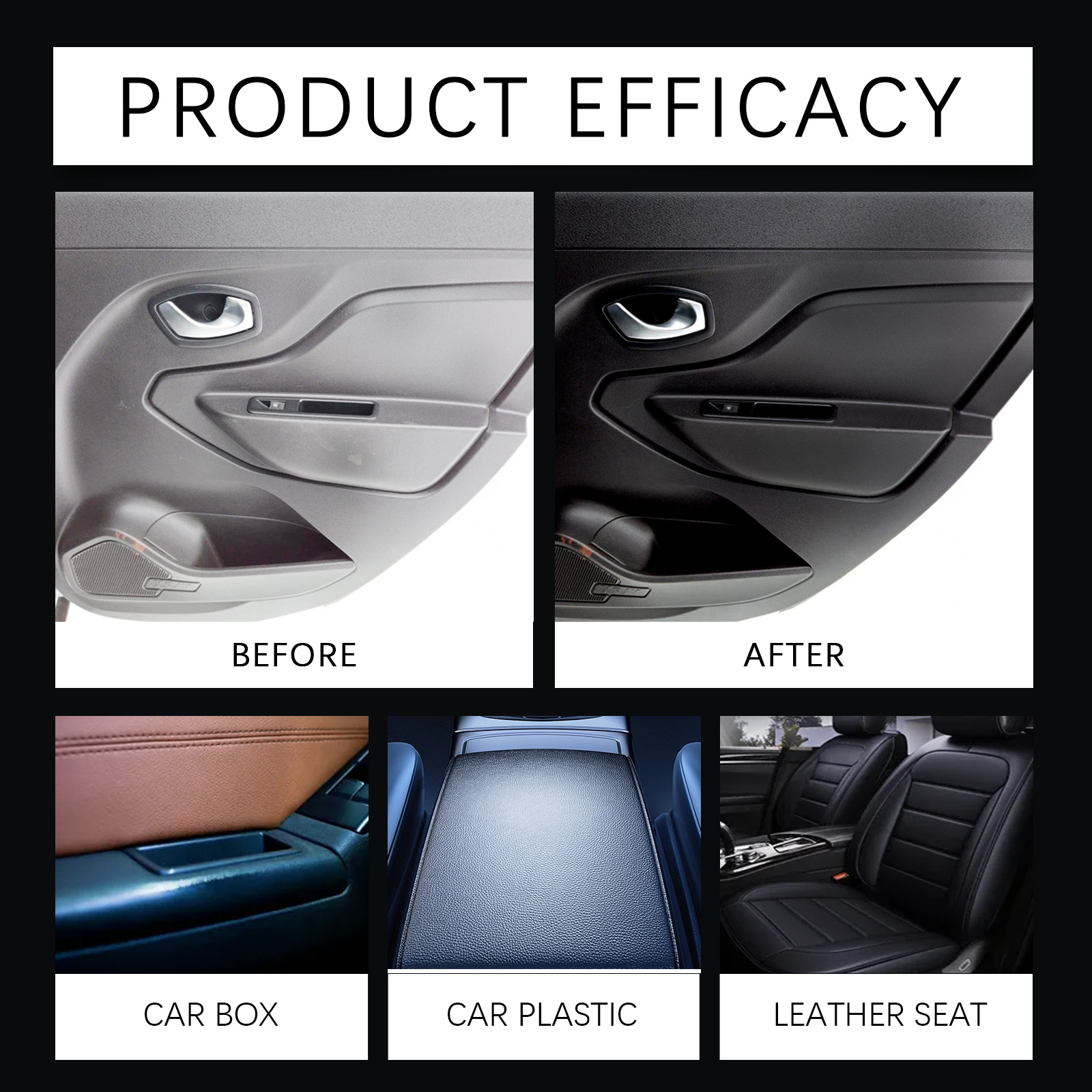 100ml Auto Interior Polish Car - Leather Cleaner Interior recensione e prezzo