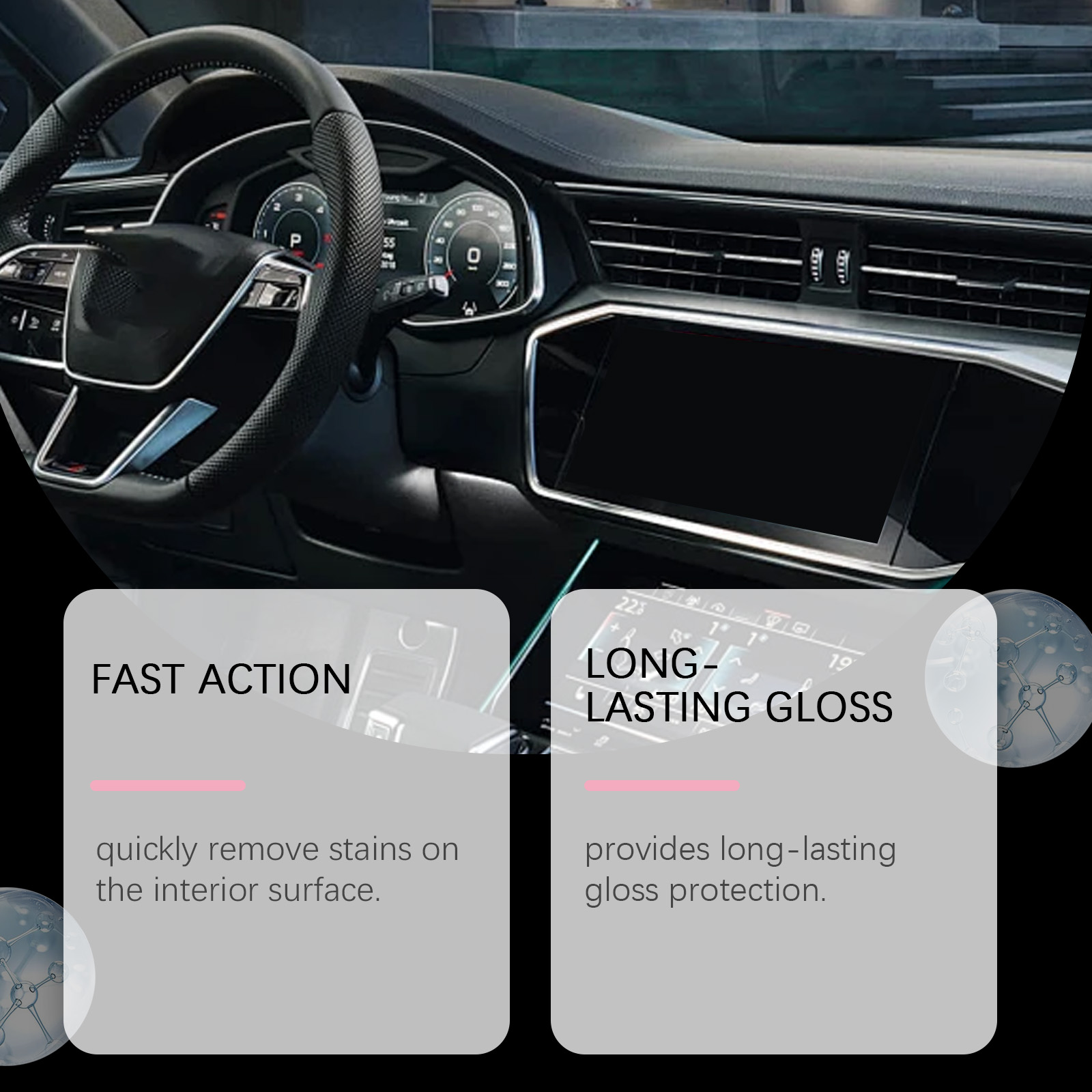 100ml Auto Interior Polish Car - Leather Cleaner Interior recensione e prezzo