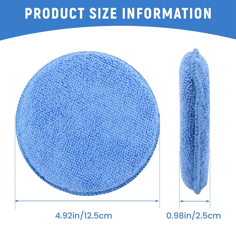 5Inch Microfiber Wax Applicato - Wax Applicator Pad recensione e prezzo