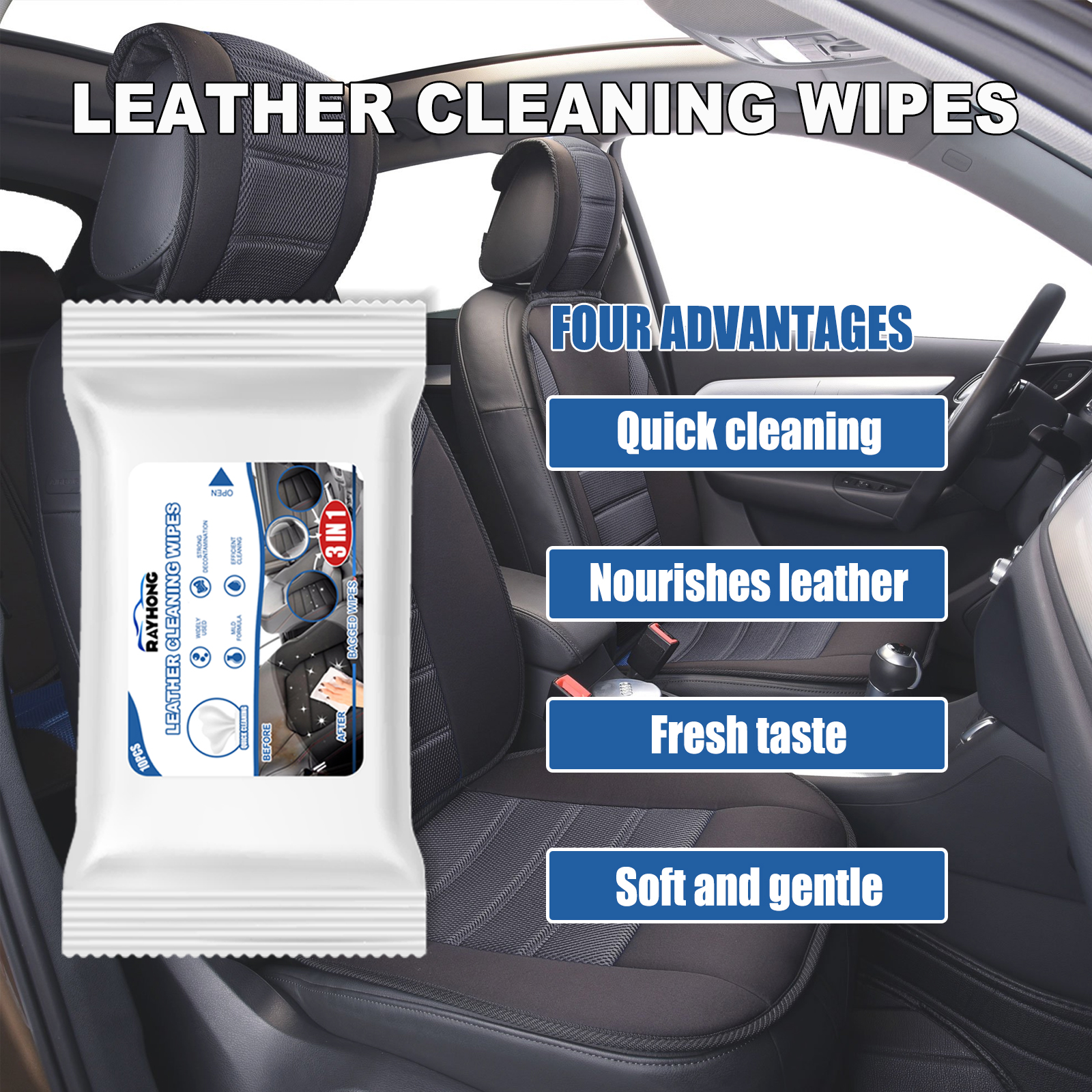 Rayhong Car Leather Cleaning W - Dirt Brush Interior recensione e prezzo