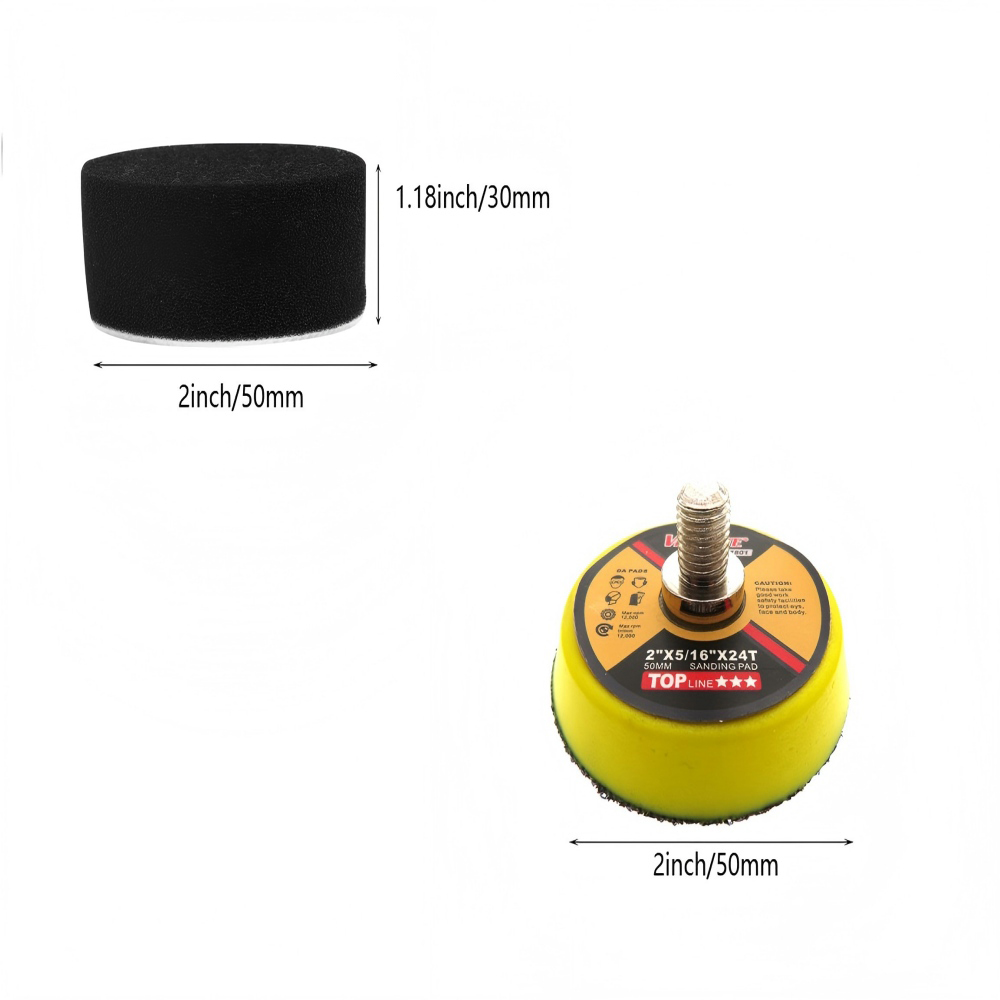 2Inch 50MM Car Doam Polishing  - Polish Pad Set Buffer recensione e prezzo