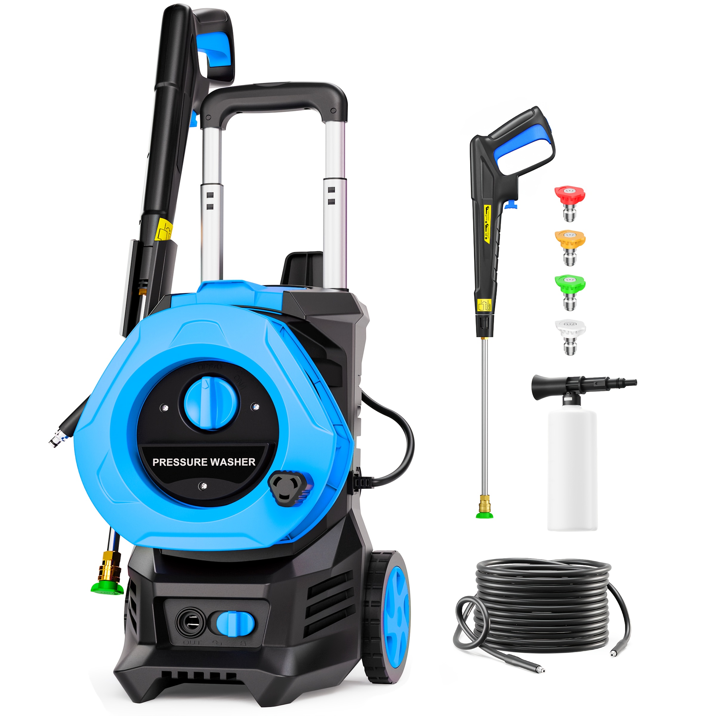 Electric Pressure Washer Power - Foam Cannon Car Wash recensione e prezzo