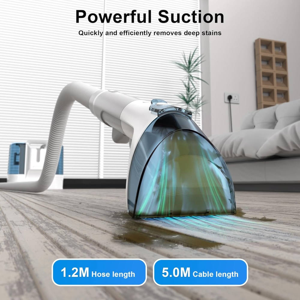450W Carpet Cleaner Machine Up - Seat Cleaner Fabric recensione e prezzo
