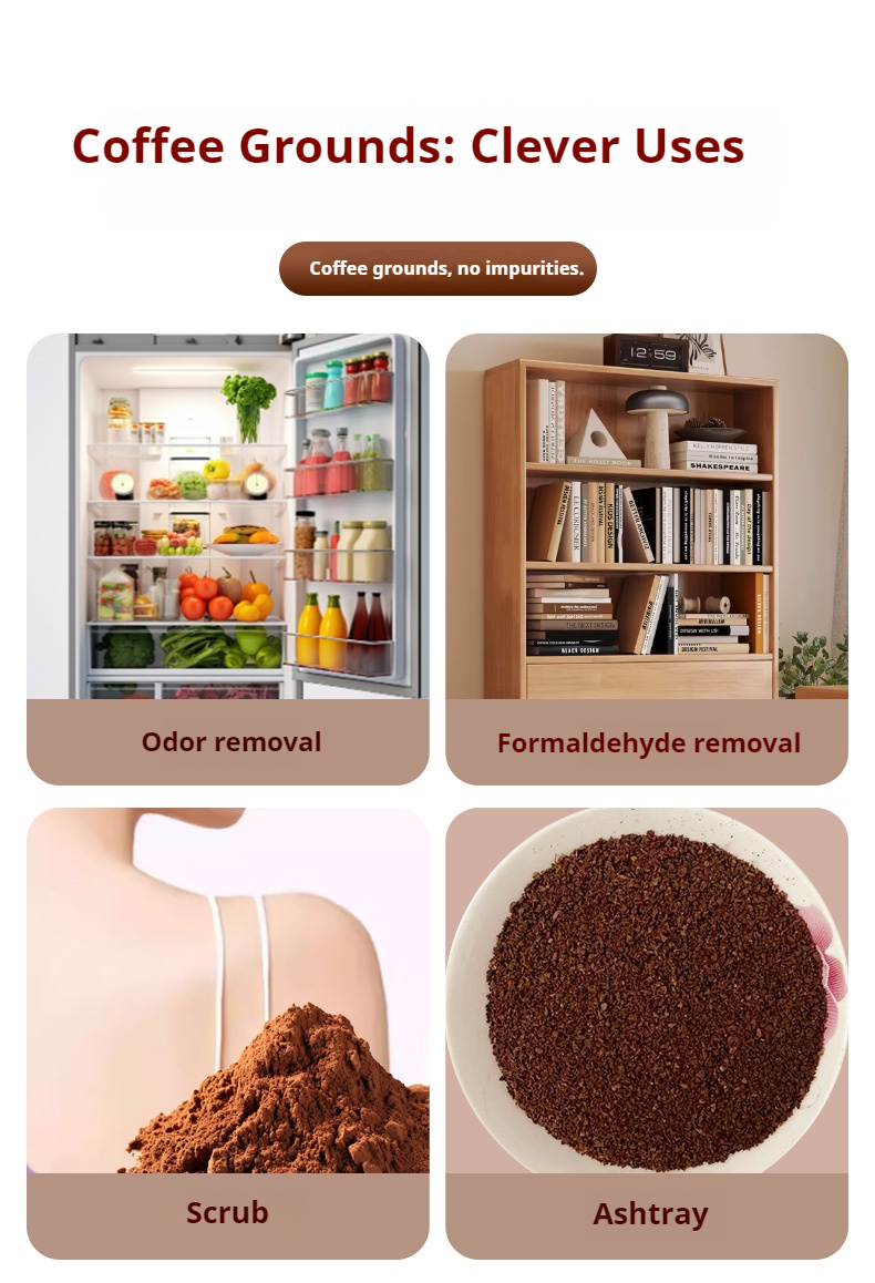 5pcs Eco-Friendly Coffee Groun - Odor Eliminator Car recensione e prezzo