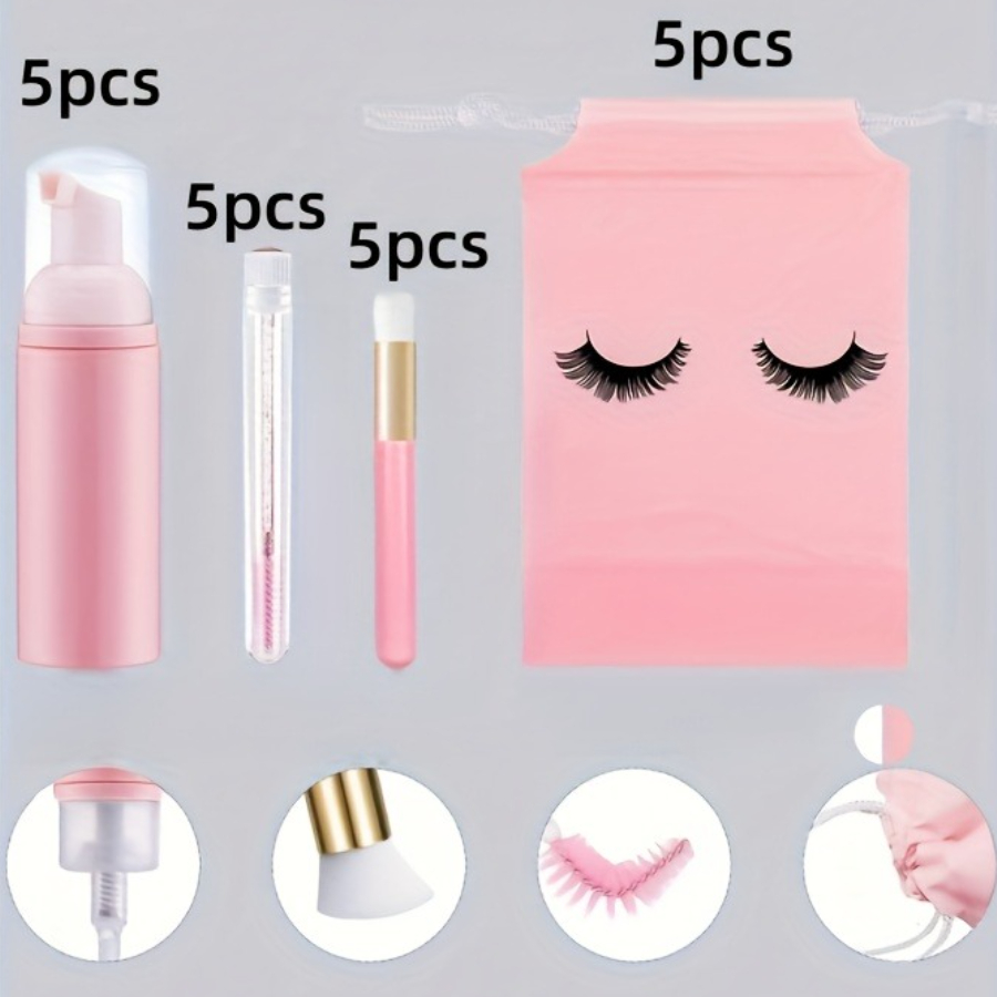 20Pcs Lash Care Kit - 5 Foam P - Detailing Brush Set recensione e prezzo