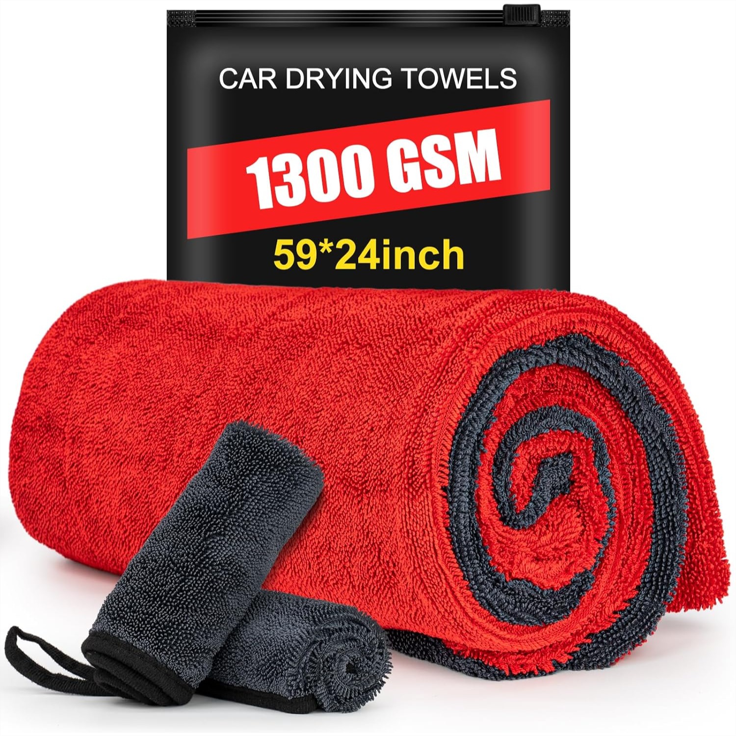 3-Pack Car Drying Towel Microf - Microfiber Towel Detailing recensione e prezzo