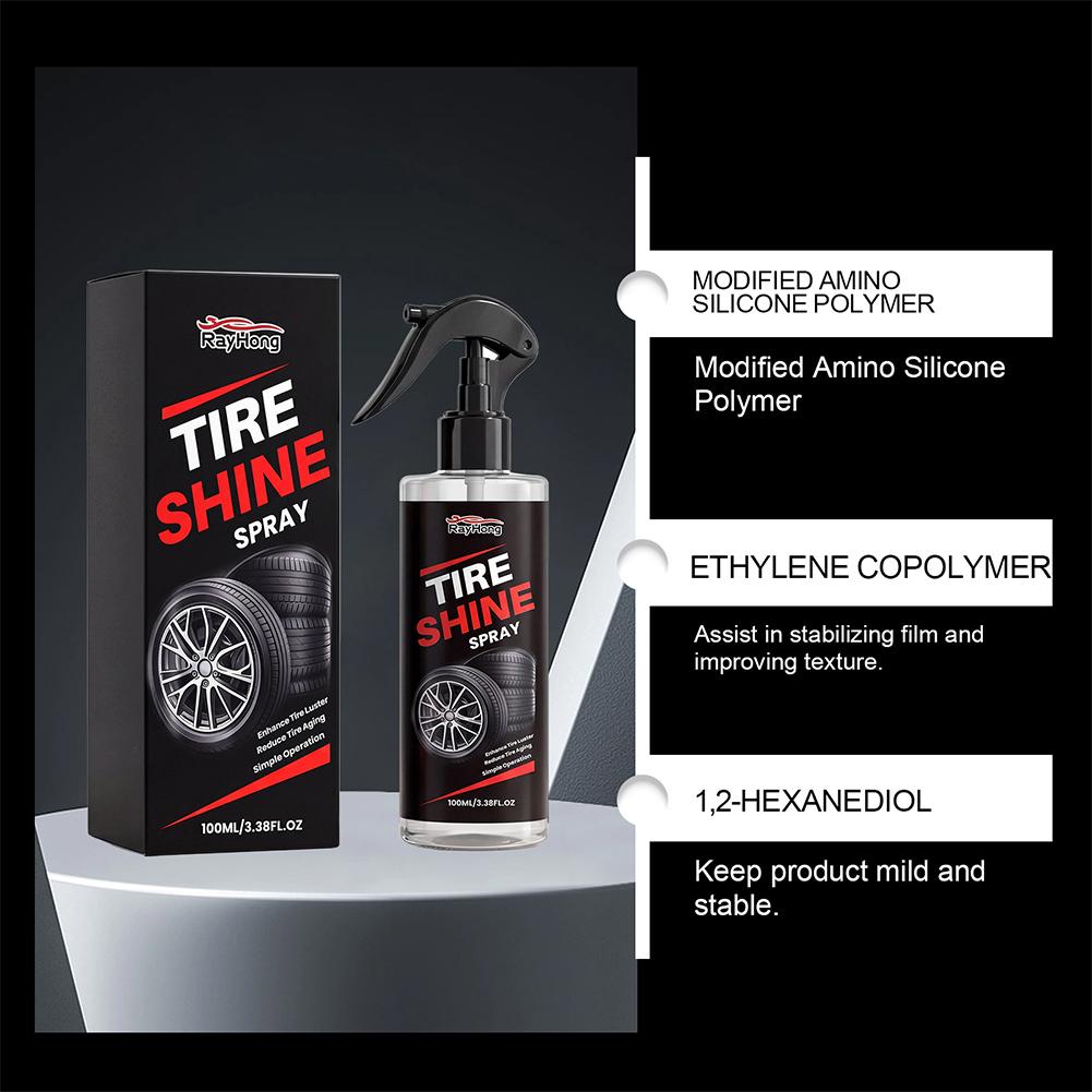 Tyre Gloss Tire Coating Spray  - Tire Shine Spray Sealant recensione e prezzo
