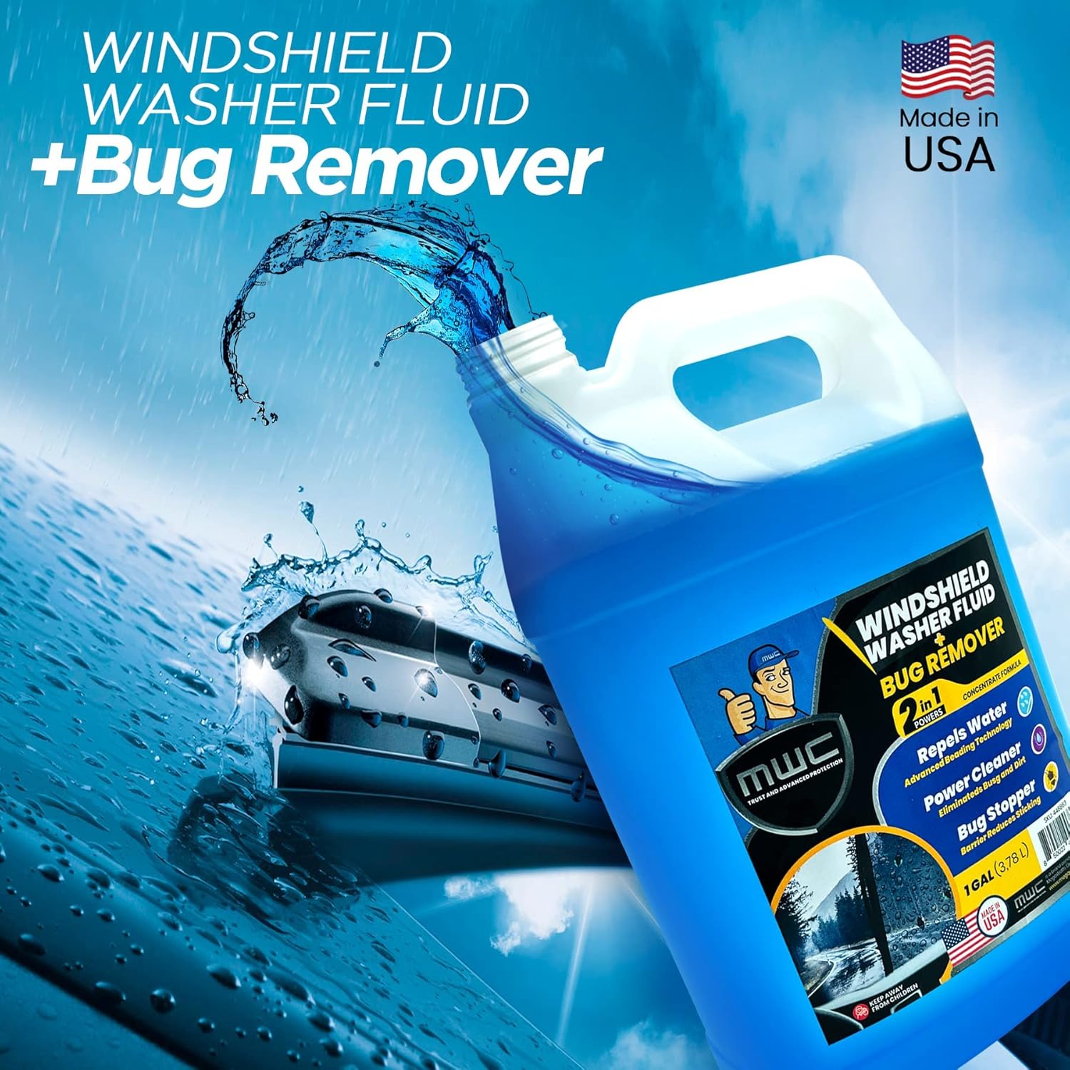 Windshield Washer Fluid, Ready - Glass Cleaner Streak recensione e prezzo