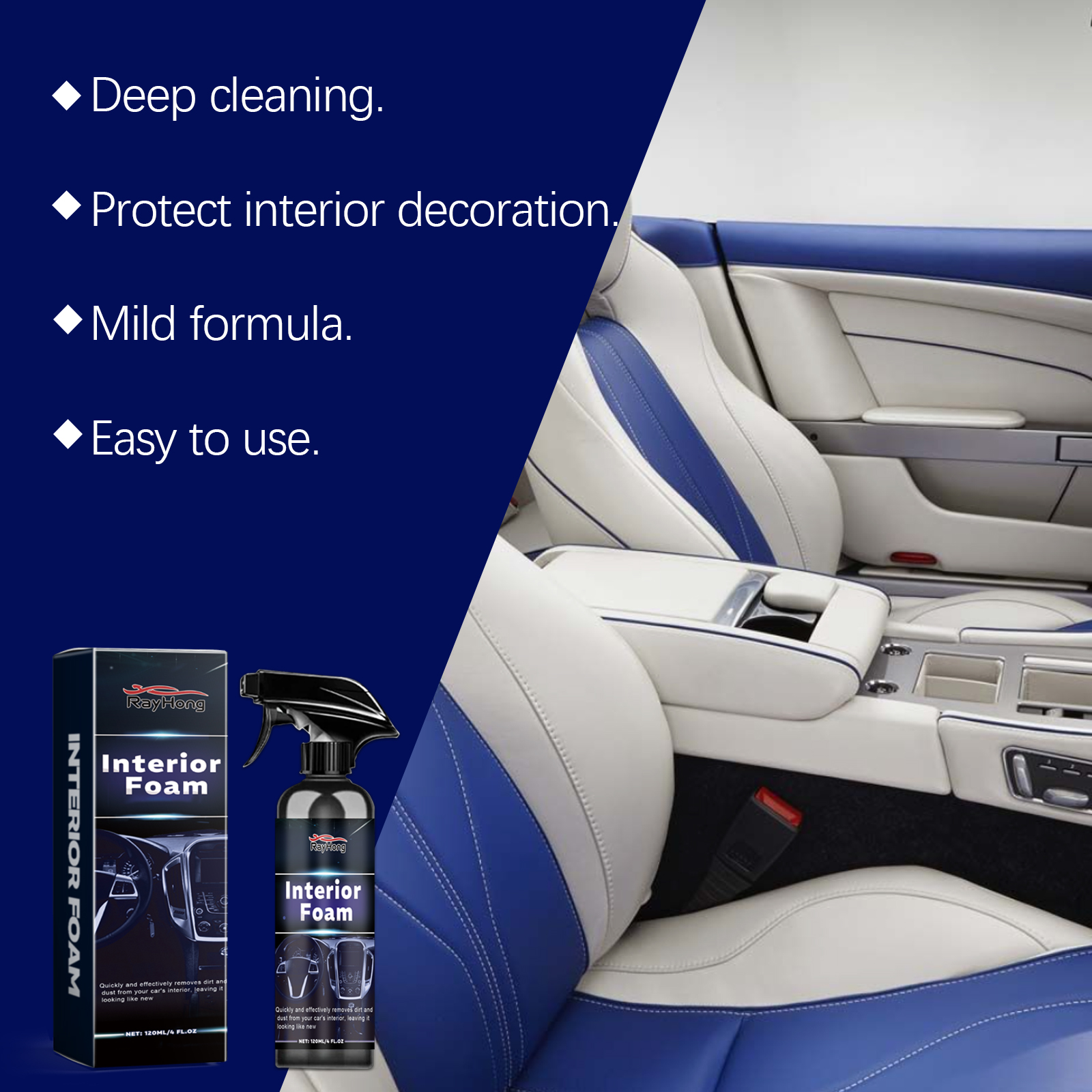 Multi-purpose Car Interior Foa - Seat Cleaner Fabric recensione e prezzo