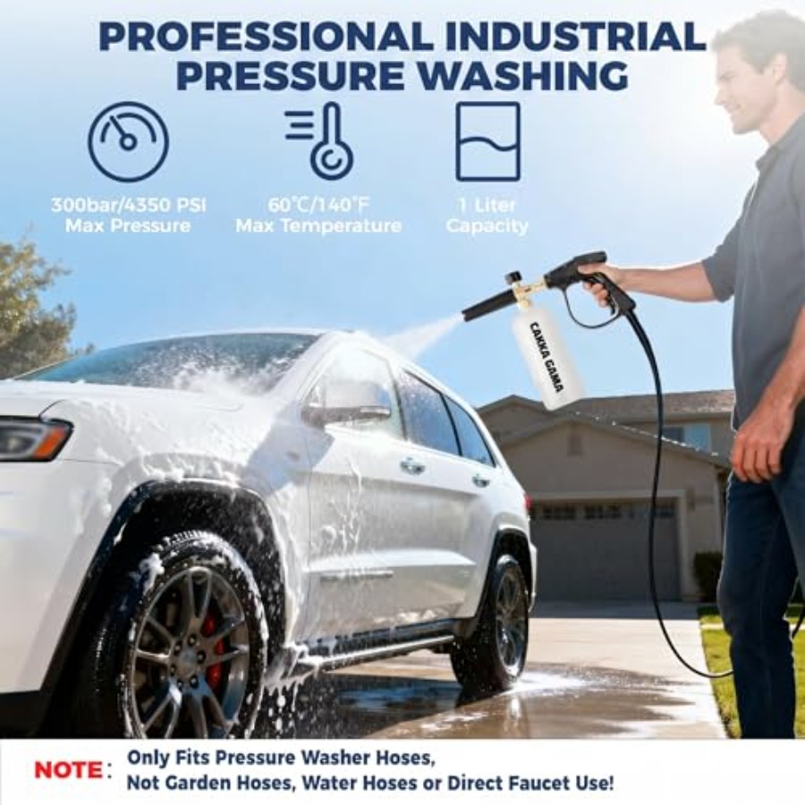 for Pressure Washer, Industria - Foam Cannon Car Wash recensione e prezzo