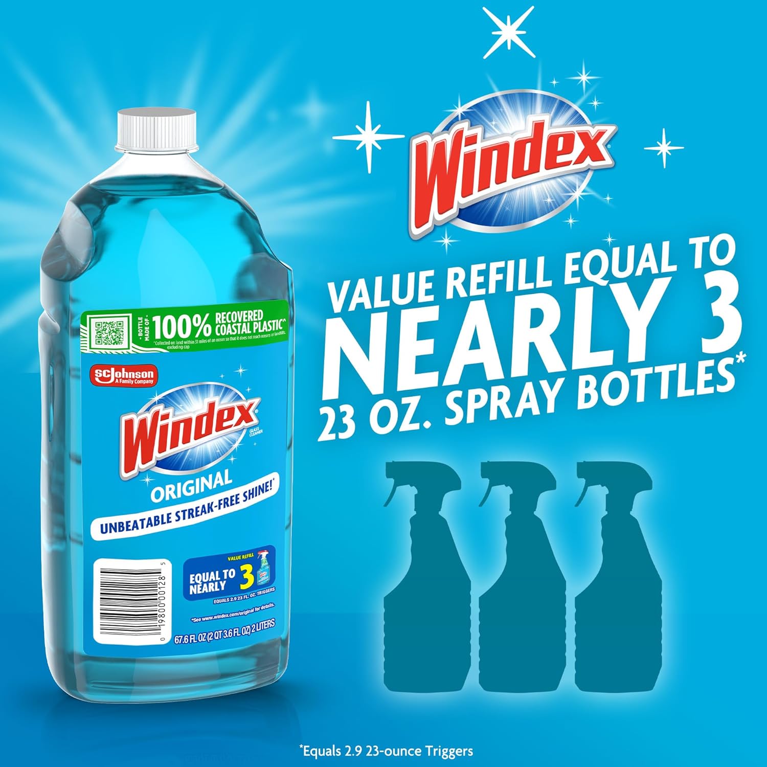 Glass and Window Cleaner Refil - Glass Cleaner Streak recensione e prezzo