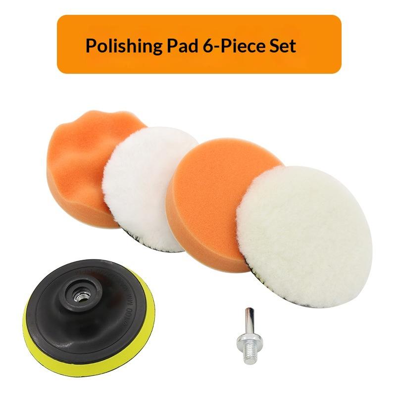 6 Pcs Foam Pad Buffer Kit Poli - Polish Pad Set Buffer recensione e prezzo