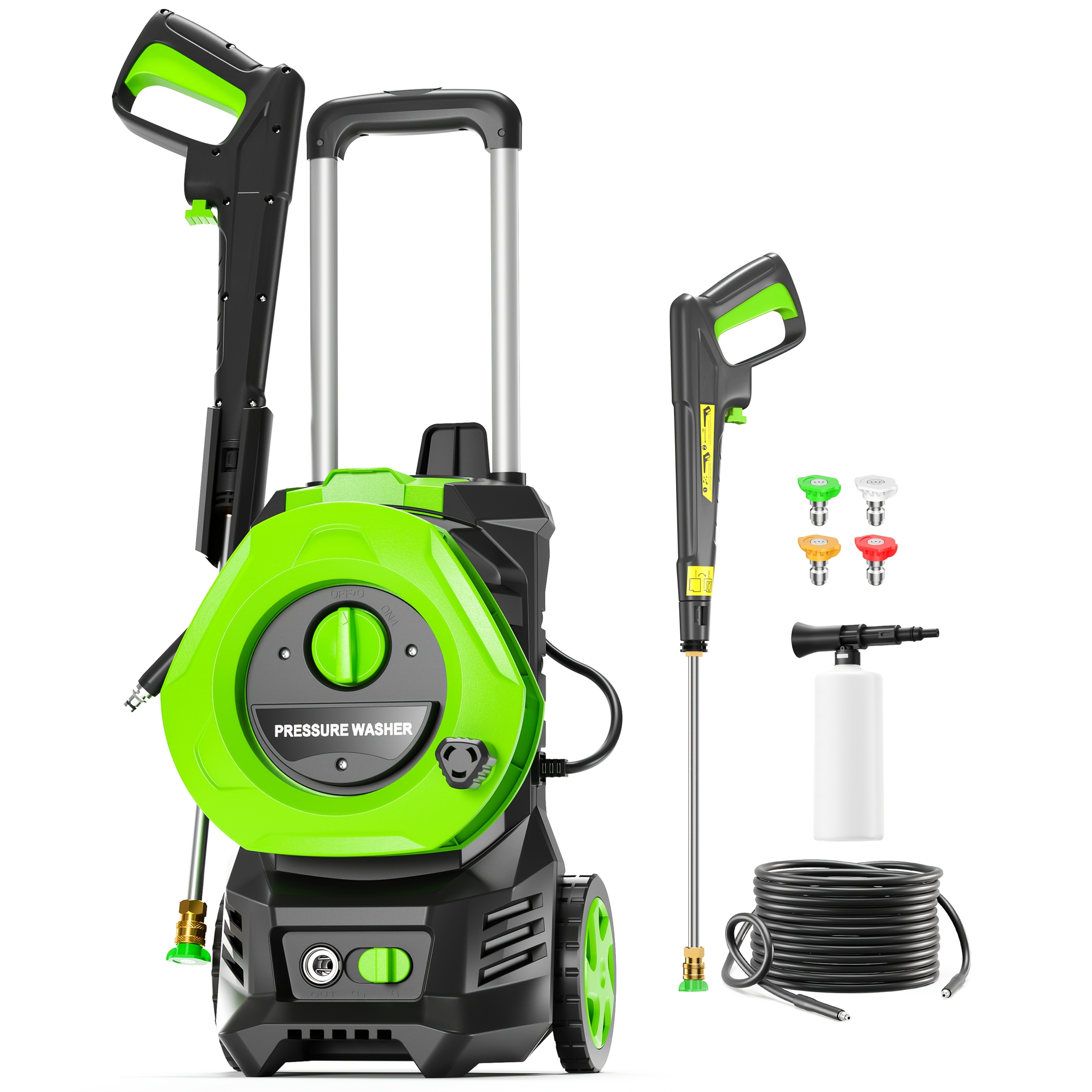 Electric Pressure Washer Power - Foam Cannon Car Wash recensione e prezzo