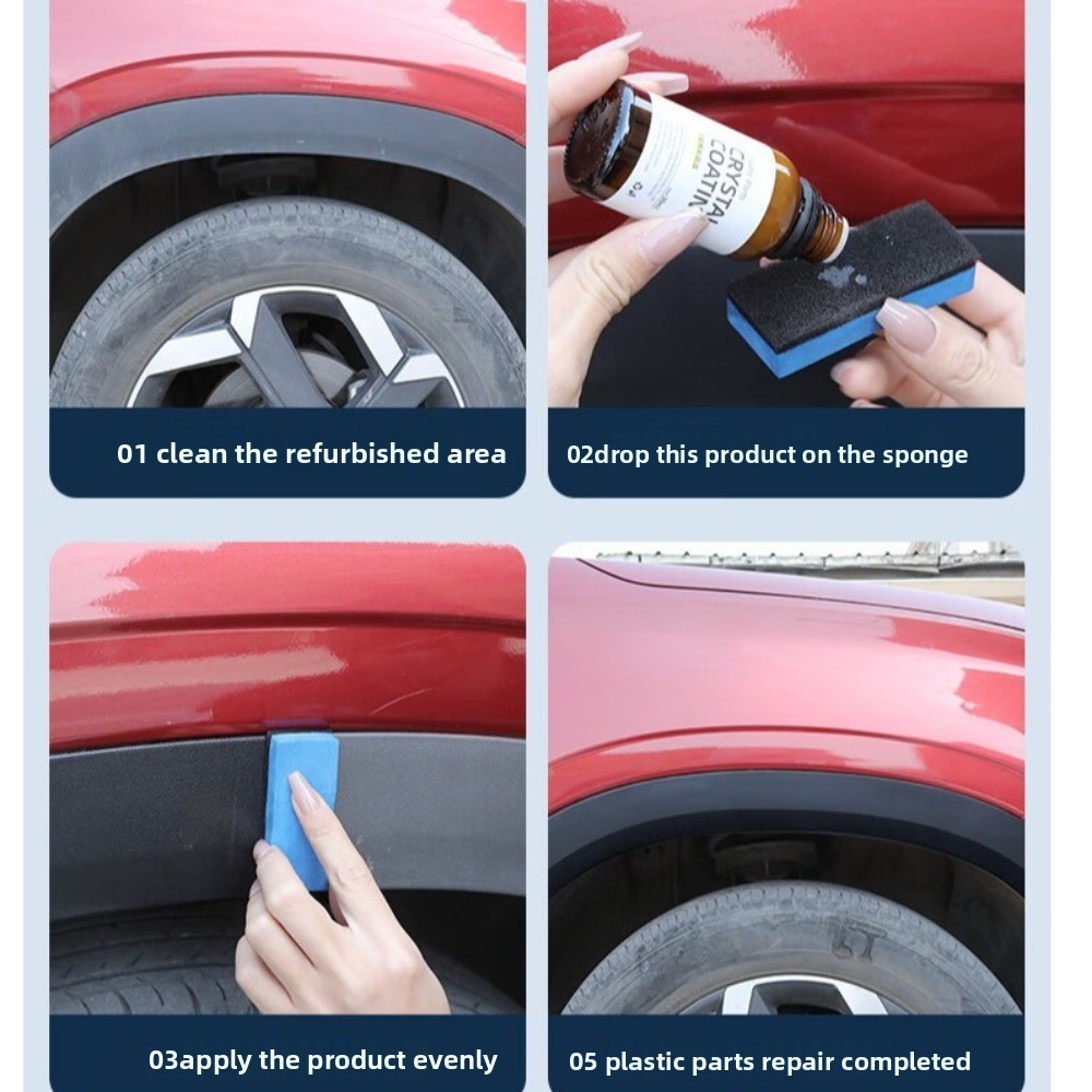 New Durable Crystal Coating Re - Trim Restorer Plastic recensione e prezzo