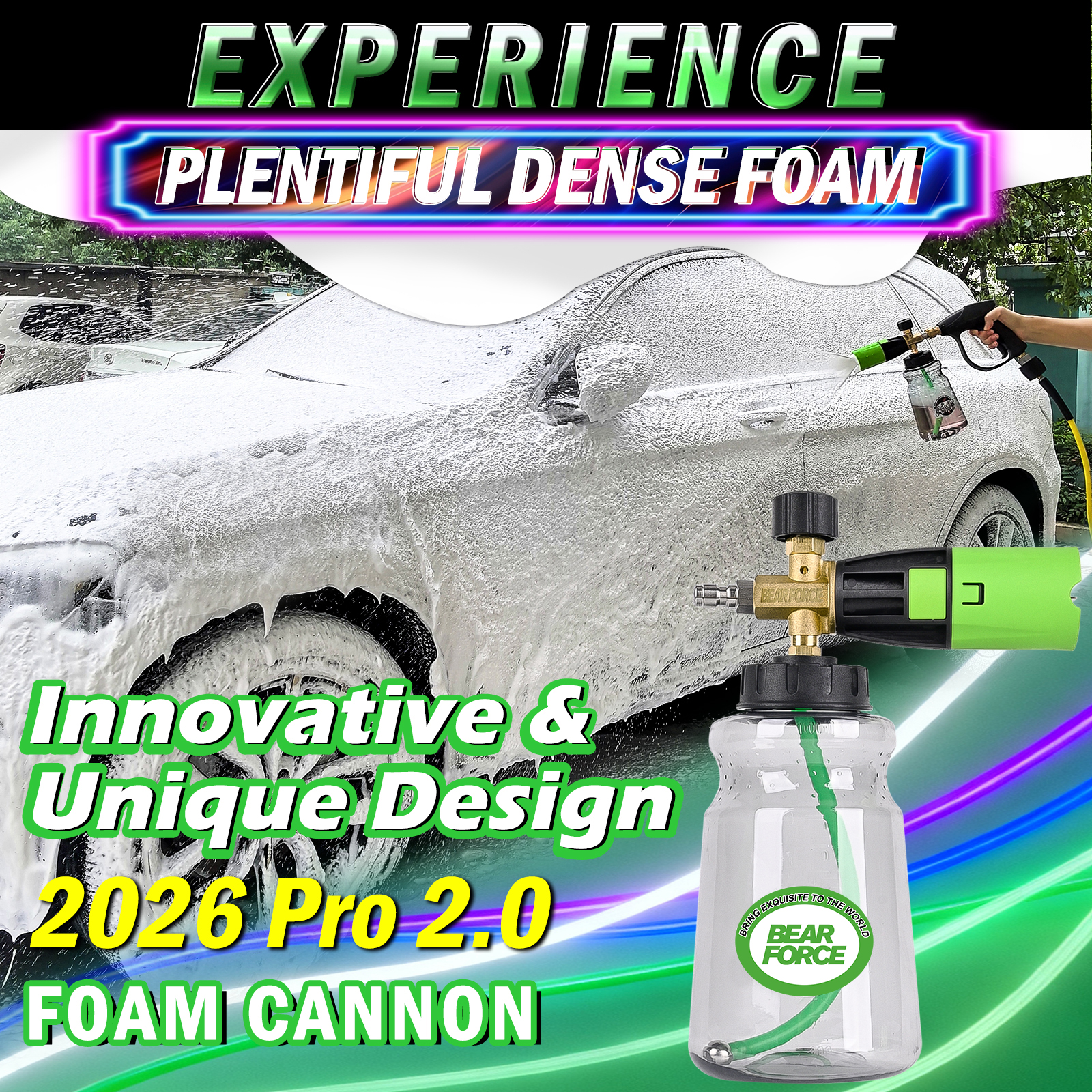 BEAR FORCE Innovative Pressure - Foam Cannon Car Wash recensione e prezzo