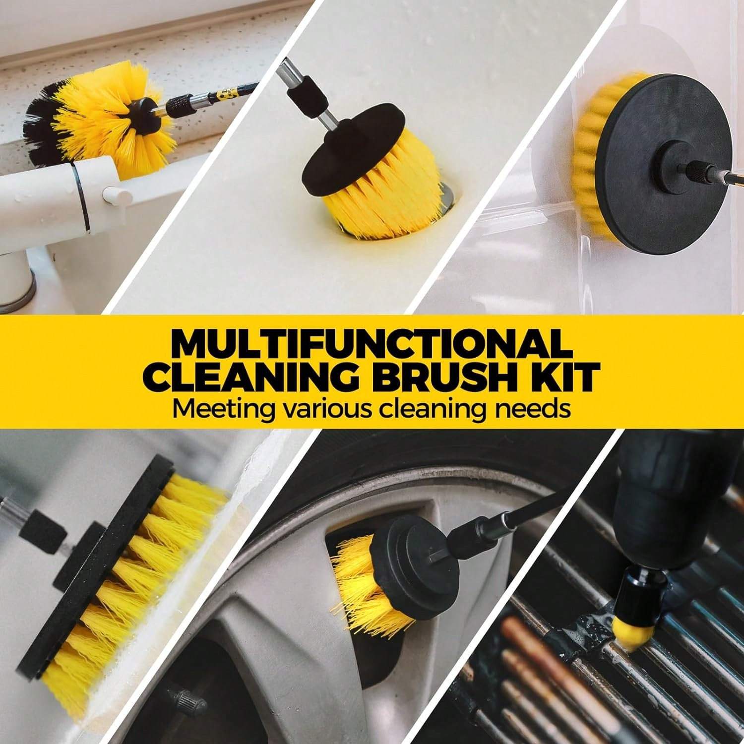 20Pack Drill Brush Attachments - Car Cleaning Brush recensione e prezzo
