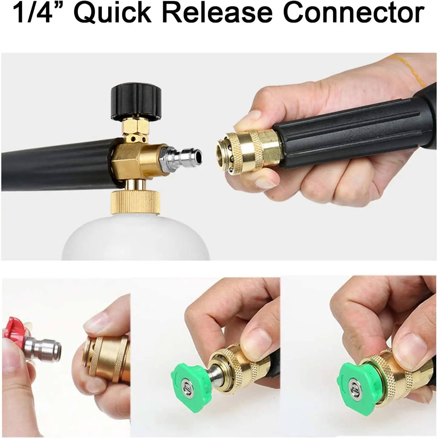Snow Foam Cannon with 1/4 Inch - Pressure Washer Foam Gun recensione e prezzo