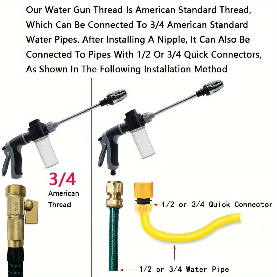 High-Pressure Car Washing Wate - Pressure Washer Foam Gun recensione e prezzo