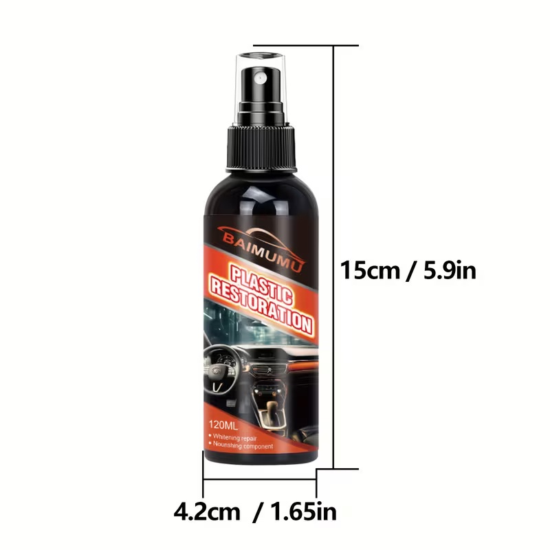 120ml Car Plastic Restorer Spr - Trim Restorer Plastic recensione e prezzo