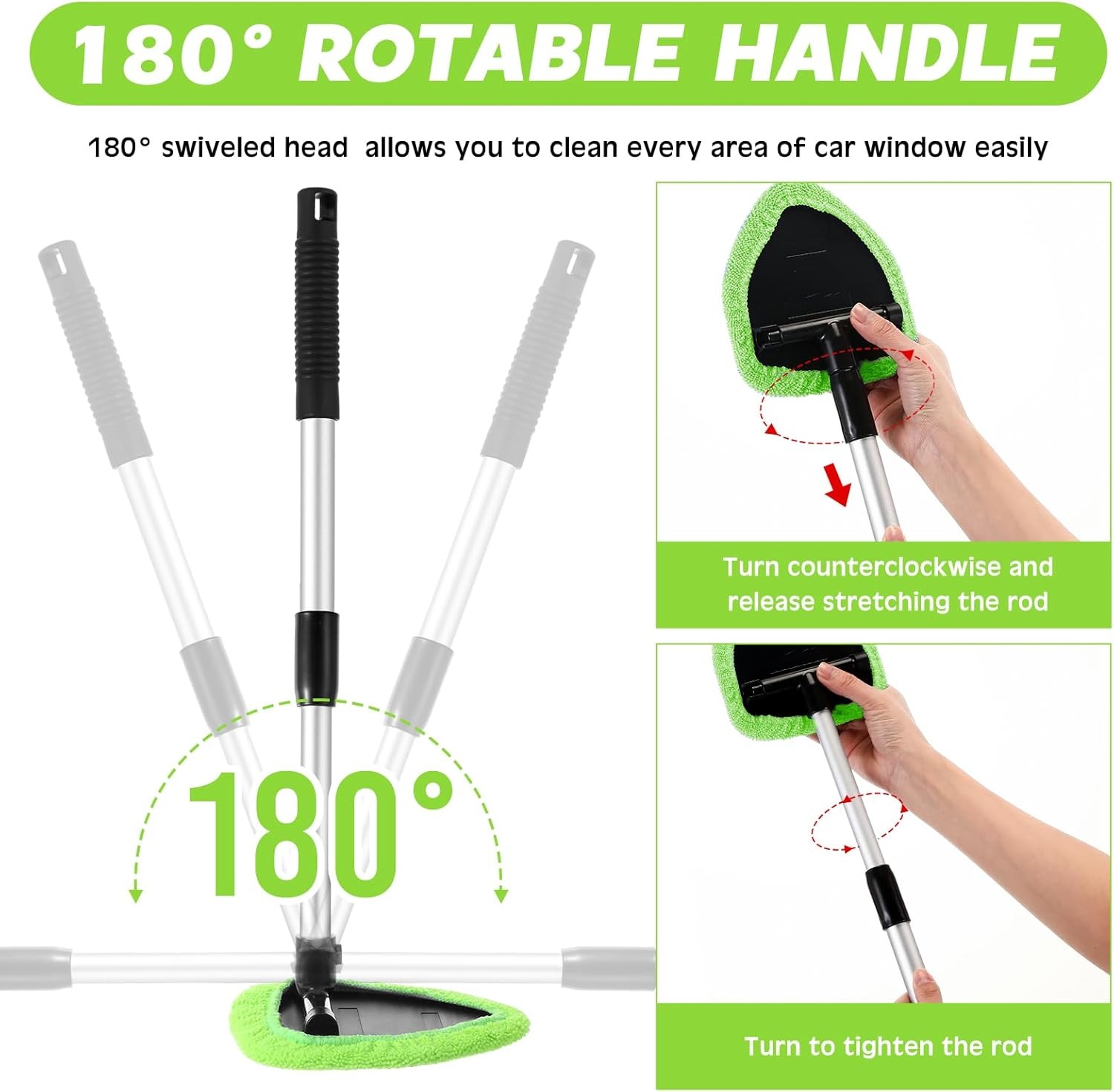 Windshield Cleaning Tool, Exte - Interior Detailing Kit recensione e prezzo