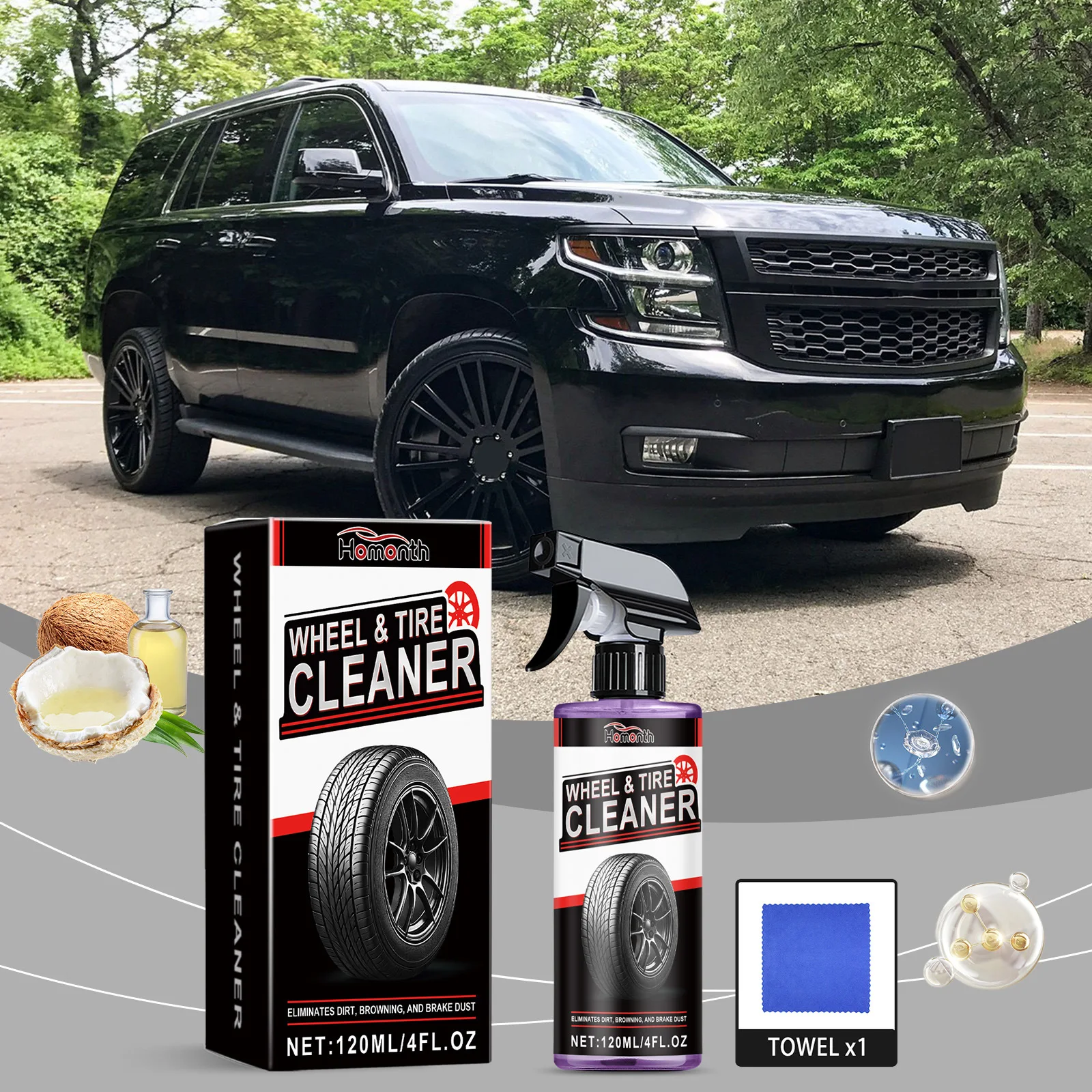 Professional Wheel Tire Cleane - Wheel Cleaner Alloy recensione e prezzo