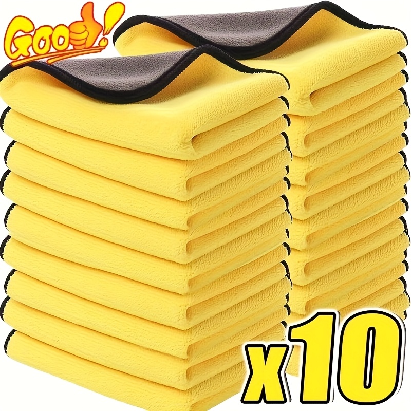 3/5/10Pcs Car Wash Microfiber  - Microfiber Towel Detailing recensione e prezzo