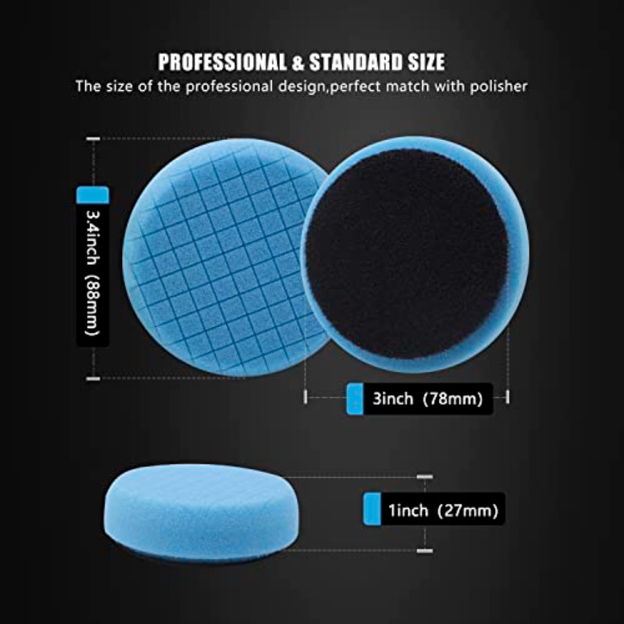 20pcs 3inch 80mm Car Foam Poli - Car Cleaning Brush recensione e prezzo