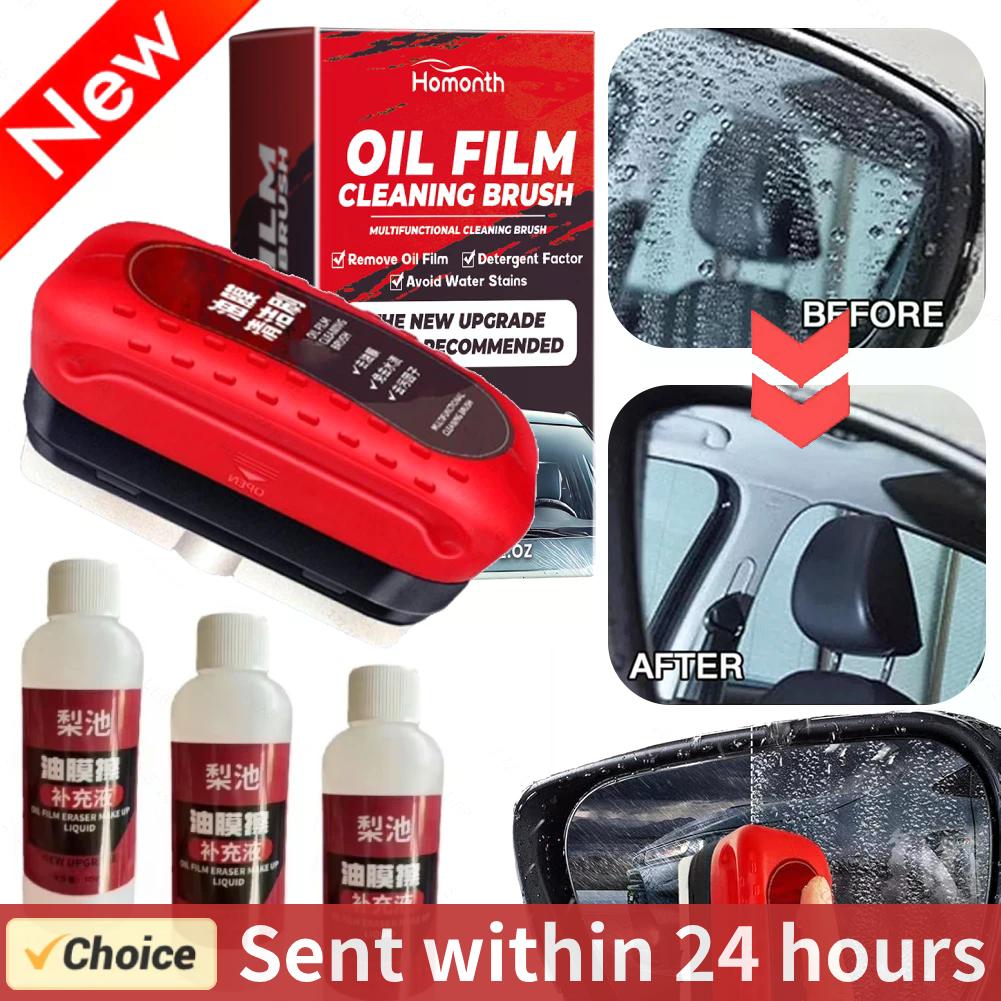 Car Glass Oil Film Remover Aut - Car Cleaning Brush recensione e prezzo